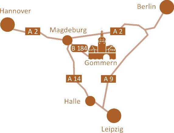 Wasserburg Zu Gommern Eksteriør billede